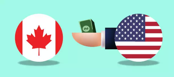 Transfer money from US to Canada